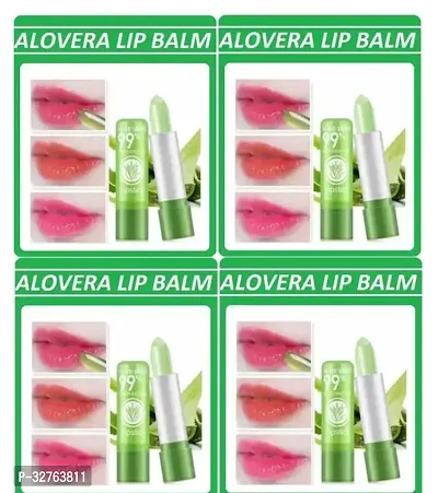 Aloe Vera Lip Balm Pack of 4-thumb0