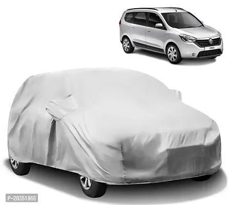 Classic Car Cover For Renault Lodgy ,With Mirror Pockets ,Silver-thumb0