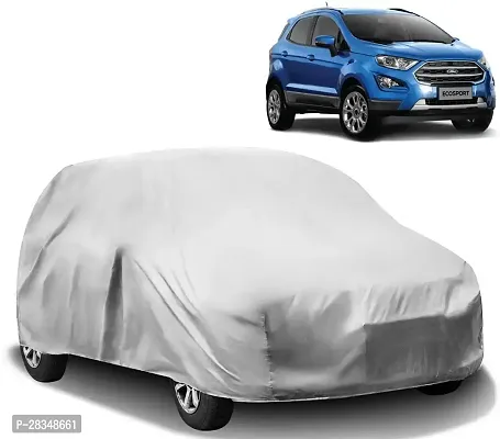 Autoretail Car Cover For Ford Ecosport Without Mirror Pockets Silver