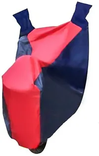 Autoretail Two Wheeler Cover For Yamaha Ray Zr, Red, Blue-thumb4