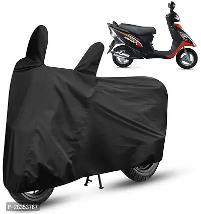 Autoretail Two Wheeler Cover For Tvs Streek Black