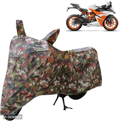 Designer Waterproof Two Wheeler Cover For Ktm -Rc 200-thumb0