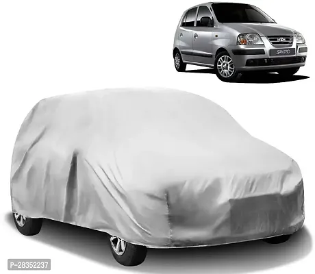 Designer Car Cover Without Mirror Pockets For Hyundai Santro-thumb0