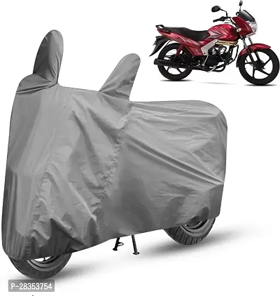 Autoretail Two Wheeler Cover For Mahindra Centuro Grey-thumb0