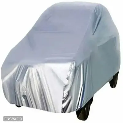 Classic Car Cover For Honda Jazz ,Without Mirror Pockets ,Silver-thumb2