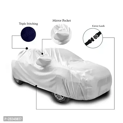 Classic All Weather Car Cover For Hyundai Santro Xing Dustproof,Water Resistant, Snowproof Uv Protection-thumb3