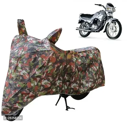 Two Wheeler Cover For Tvs Fiero F2, Multicolor