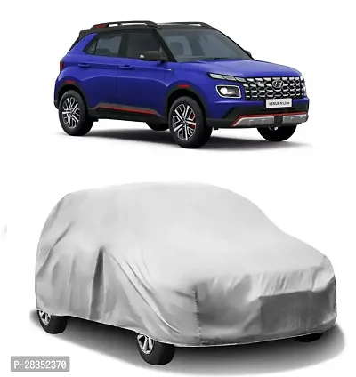 Designer Car Cover Without Mirror Pockets For Hyundai Venue-thumb0