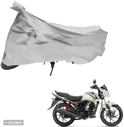 Autoretail Two Wheeler Cover For Suzuki ,Sling Shot Plus, Silver