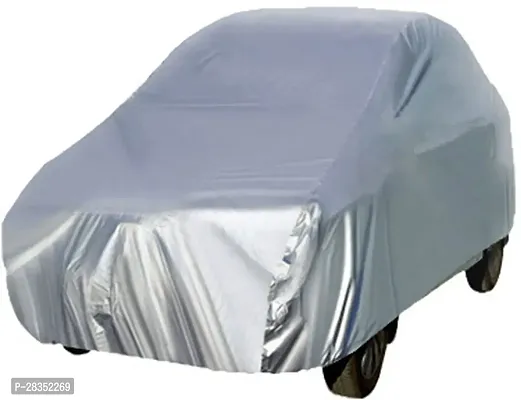 Designer Car Cover Without Mirror Pockets For Skoda Laura-Silver-thumb2