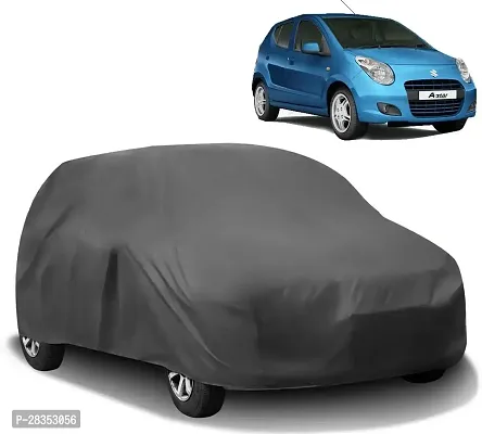 Autoretail Car Cover For Maruti A-Star Without Mirror Pockets Grey