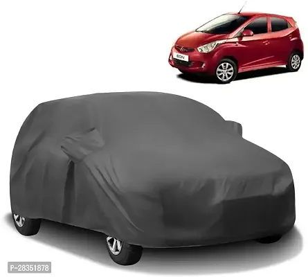 Classic Car Cover For Hyundai Eon ,With Mirror Pockets ,Grey