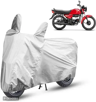 Autoretail Two Wheeler Cover For Hero ,Cd Dawn, Silver