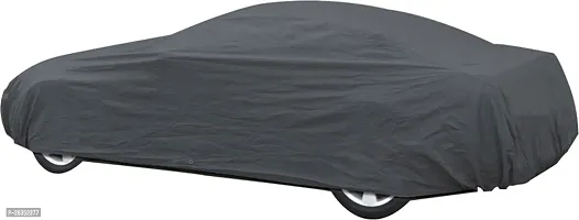 Designer Car Cover Without Mirror Pockets For Hyundai Xcent-Grey-thumb0