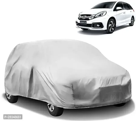 Autoretail Car Cover For Honda Mobilio Without Mirror Pockets Silver-thumb0