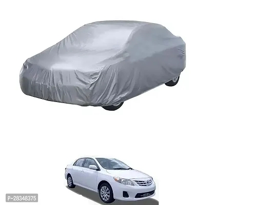 Car Cover Silver Matty Body Coverpolyester For Toyota Corolla Old2004-2008-thumb0