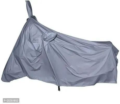 Water-Resistant Two Wheeler Bike Cover For Suzuki Sling Shot Silver