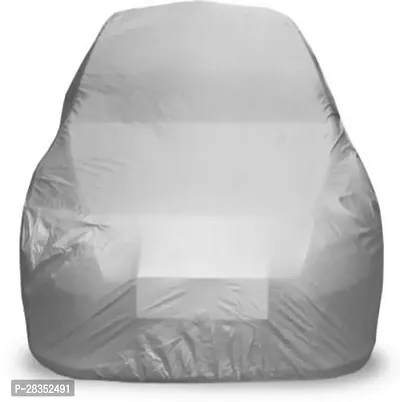 Stylish Car Cover For Maruti Suzuki Swift - Without Mirror Pockets - Silver-thumb3