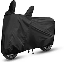 Classic Two Wheeler Cover For Honda Activa 5G, Black-thumb1