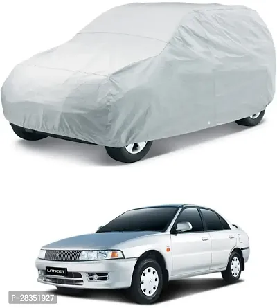 Classic Car Cover For Mitsubishi Lancer ,Without Mirror Pockets ,Silver-thumb0