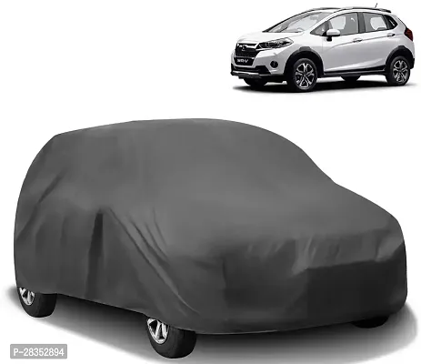 Designer Car Cover For Honda Wrv Without Mirror Pockets Grey