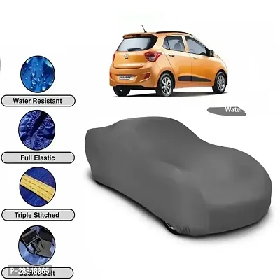 Classic Car Cover For Hyundai I-10 Grand Nios Uv Protection Grey