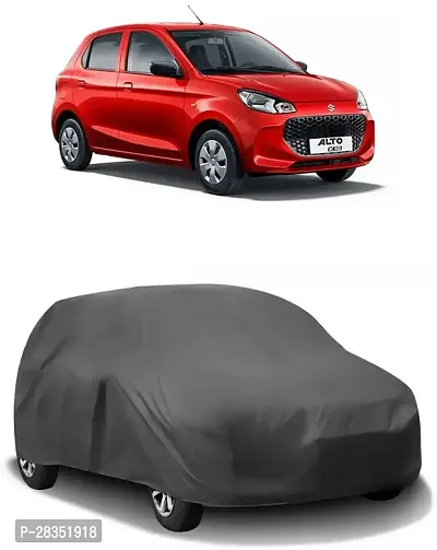 Classic Car Cover For Maruti Suzuki Alto K10 ,Without Mirror Pockets ,Grey