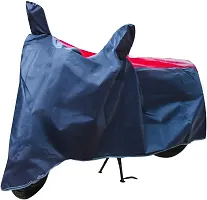 Autoretail Two Wheeler Cover For Hero Cbz Extreme, Red, Blue-thumb3