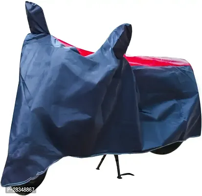 Autoretail Two Wheeler Cover For Hero Cbz Extreme, Red, Blue-thumb4