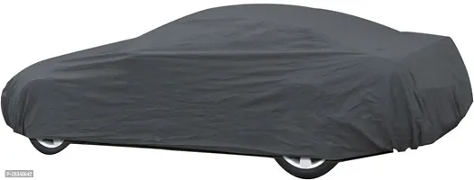 Autoretail Car Cover For Toyota Corolla Without Mirror Pockets Grey-thumb2