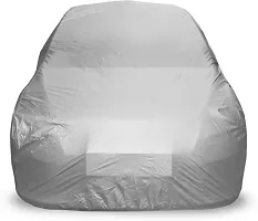 Classic Car Cover For Maruti Suzuki Vitara Brezza ,Without Mirror Pockets ,Silver-thumb1