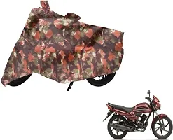 Two Wheeler Cover For Honda Dream Yuga, Multicolor-thumb1