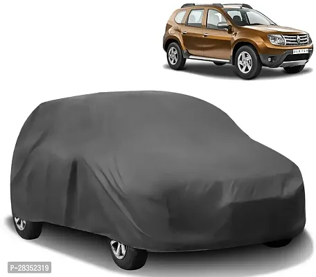 Designer Car Cover Without Mirror Pockets For Renault Duster-thumb0