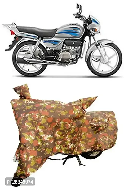 Designer Enterprises Two Wheeler Cover For Hero -Splendor Plus