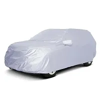 Classic Car Body Cover For Fiat Linea With Mirror Pocket Silver Matty-thumb1