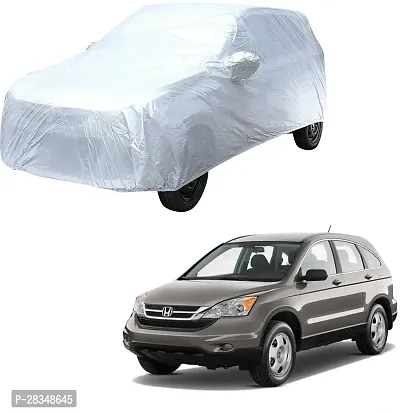 Autoretail Car Cover For Honda Cr-V With Mirror Pockets Silver