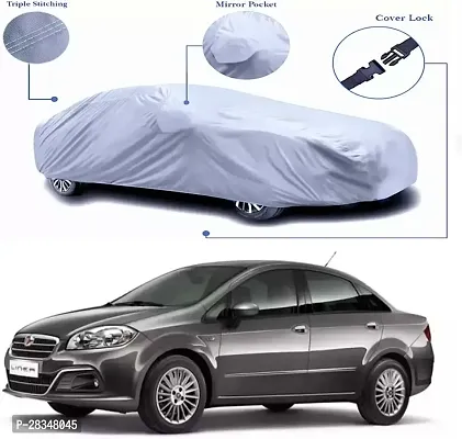 Classic Dust Proof Car Body Cover For Compatible With Fiat Linea Car Cover