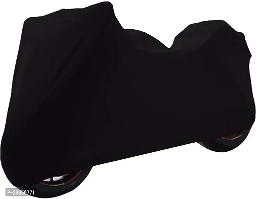 Vsquare Two Wheeler Cover For Universal For Bike Gladiator, Black-thumb2