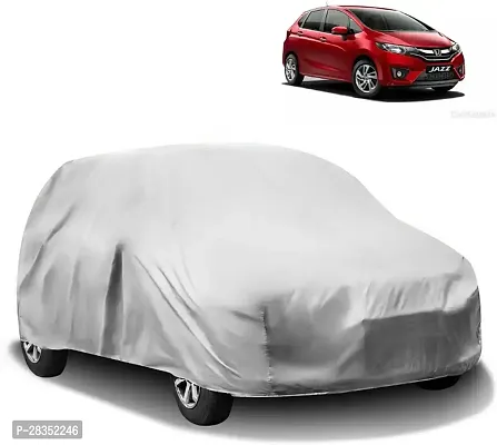 Designer Car Cover Without Mirror Pockets For Honda Jazz