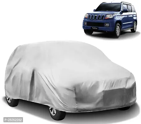 Designer Car Cover Without Mirror Pockets For Mahindra Tuv300-thumb0