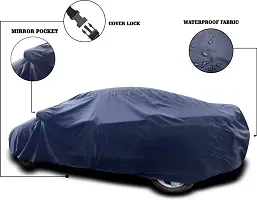 Uv Protection Car Body Cover For Ford Fiesta Without Mirror Pocket Grey-thumb1