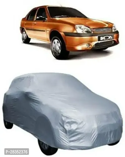 Designer Car Cover Without Mirror Pockets For Ford Ikon-thumb0