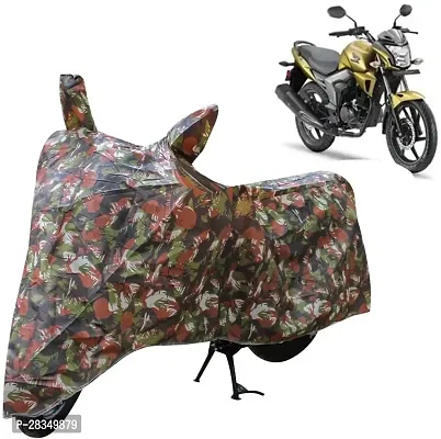 Designer Two Wheeler Cover For Honda -Unicorn Dazzler-thumb0