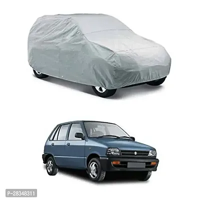 Best Sellling Dustproof Car Body Cover For Maruti Suzuki 800 Without Mirror Pocket-thumb0