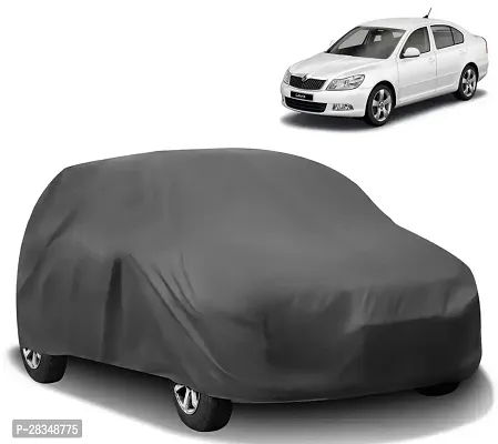 Autoretail Car Cover For Skoda Laura Without Mirror Pockets Grey