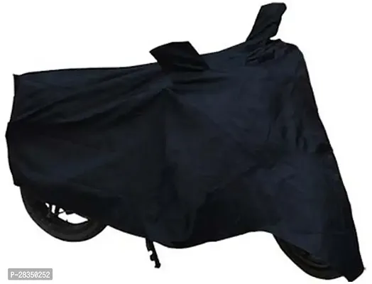 Designer Two Wheeler Cover For Hero Impulse, Black-thumb2