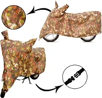 Two Wheeler Cover For Suzuki Swish, Multicolor-thumb1