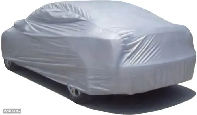 Classic Car Cover For Maruti Suzuki Esteem ,With Mirror Pockets ,Silver-thumb3