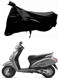 Designer Waterproof Two Wheeler Cover For Yamaha Fazer 25, Black-thumb1