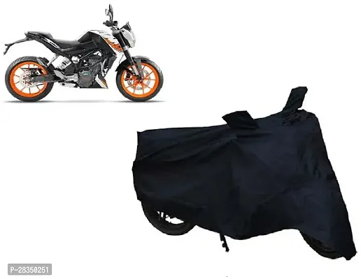 Designer Two Wheeler Cover For Hero Impulse, Black-thumb0